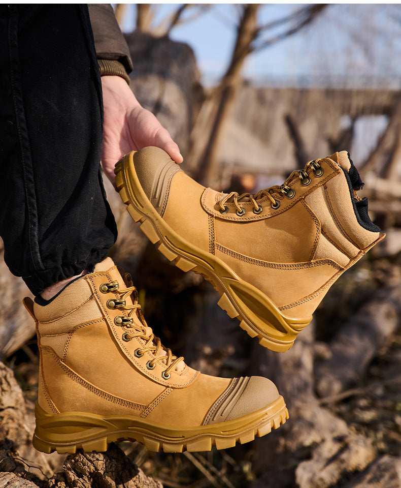 High-end safety shoes, anti-slip and wear-resistant work shoes