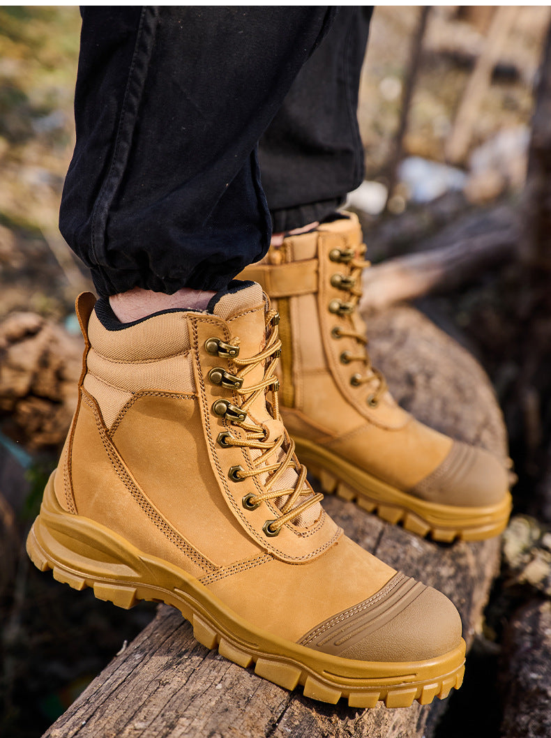 High-end safety shoes, anti-slip and wear-resistant work shoes