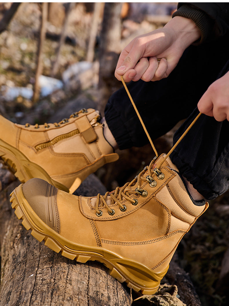 High-end safety shoes, anti-slip and wear-resistant work shoes