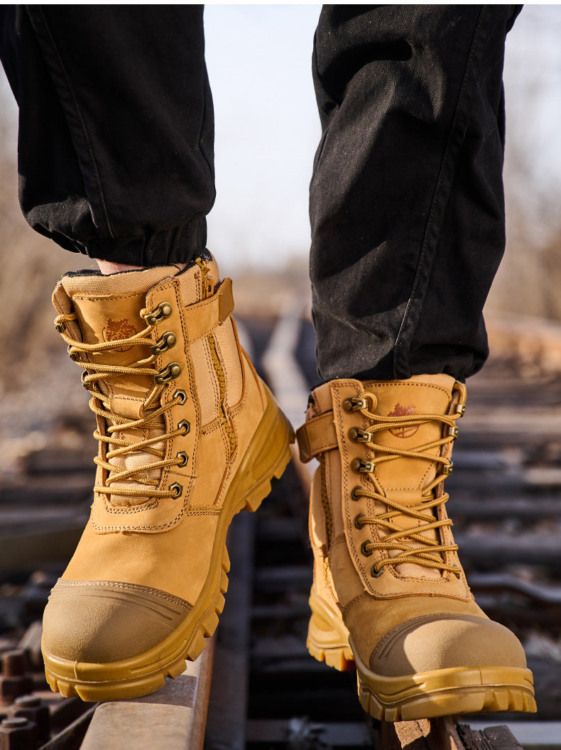 High-end safety shoes, anti-slip and wear-resistant work shoes