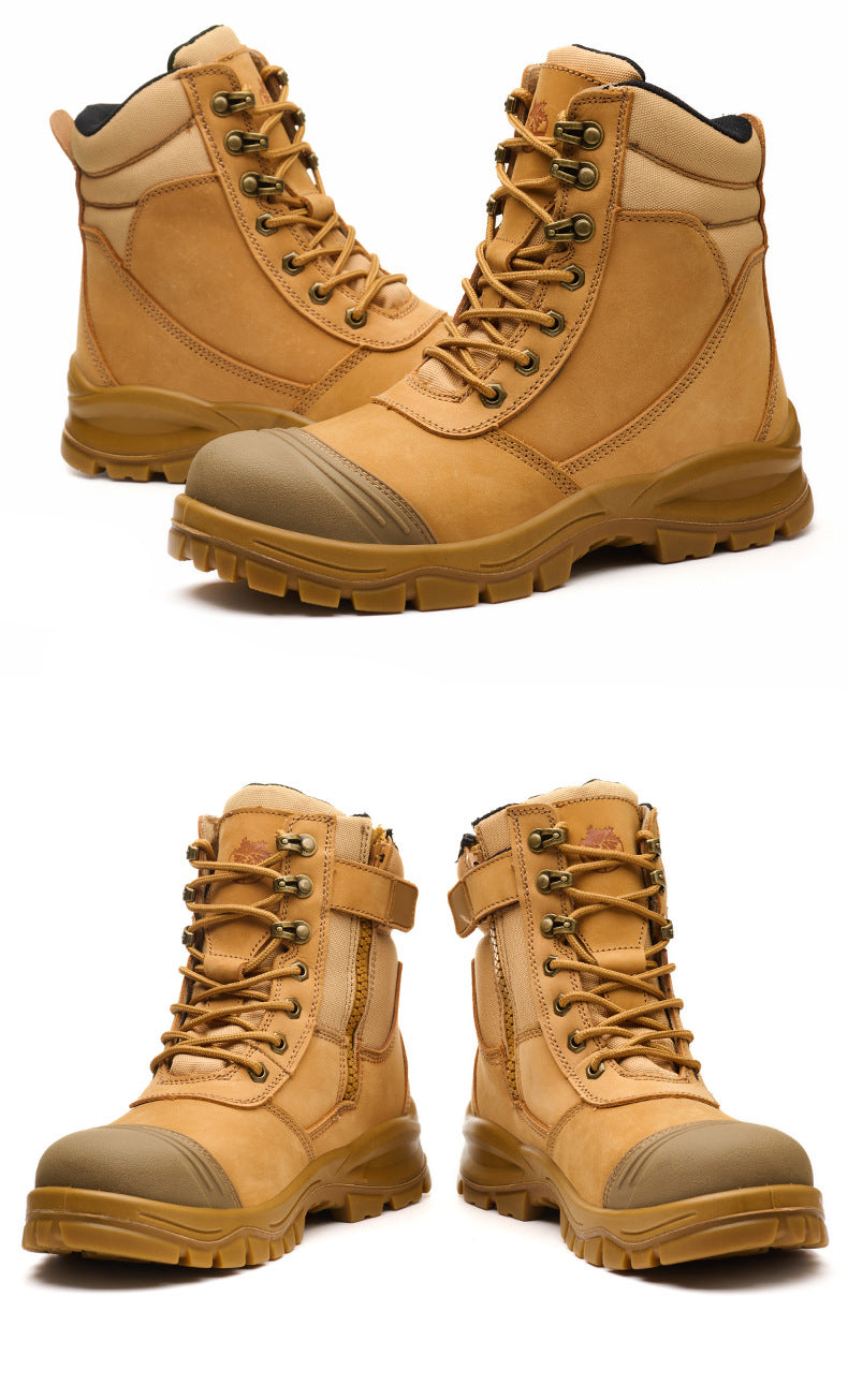 High-end safety shoes, anti-slip and wear-resistant work shoes